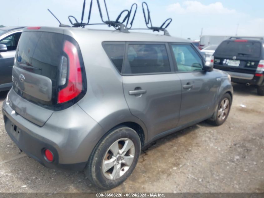 2017 KIA SOUL BASE - KNDJN2A29H7464229