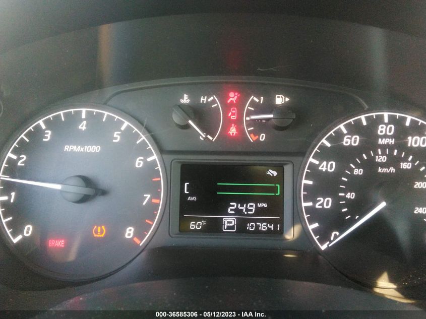2016 NISSAN SENTRA SR/SL/S/SV/FE+ S - 3N1AB7AP0GL638512
