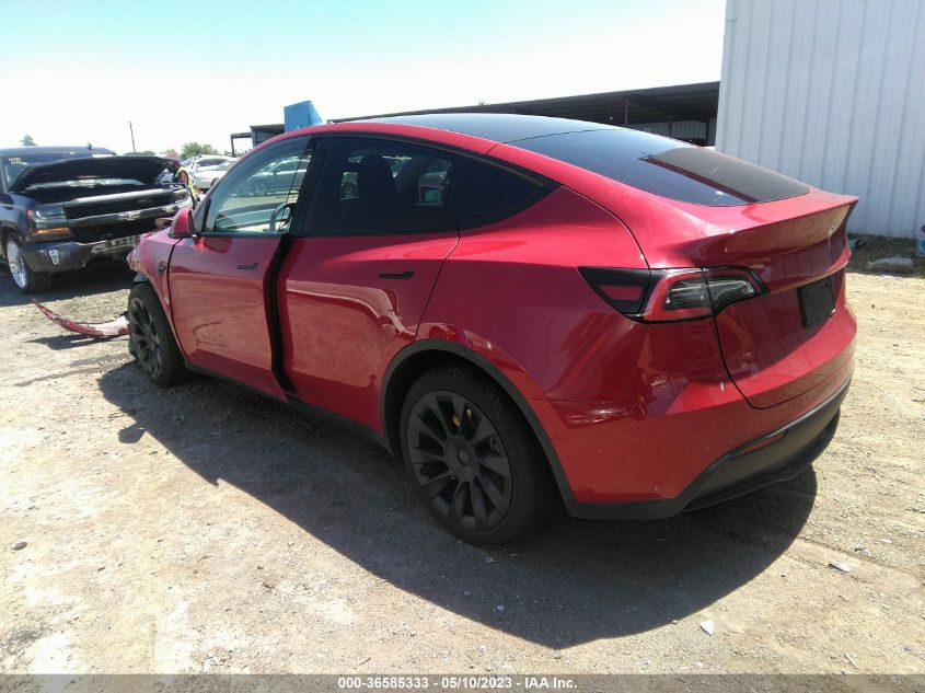 2020 TESLA MODEL Y LONG RANGE/PERFORMANCE - 5YJYGDEF3LF036547