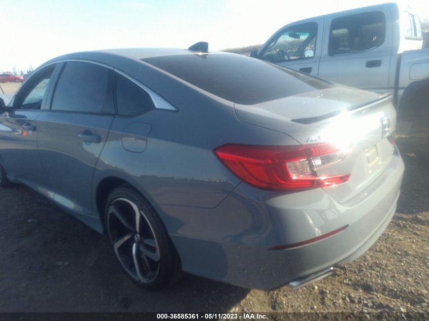 2021 HONDA ACCORD SEDAN SPORT SE - 1HGCV1F43MA123209