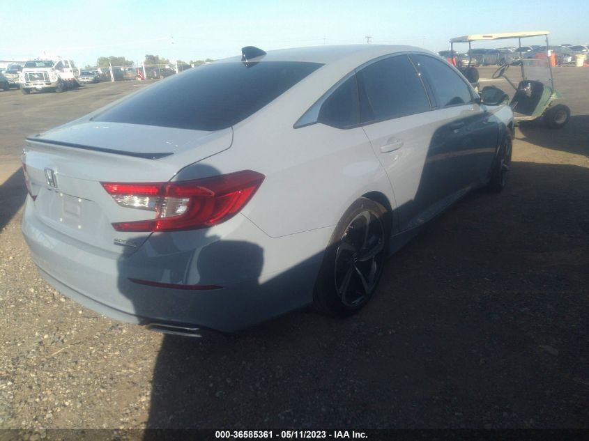 2021 HONDA ACCORD SEDAN SPORT SE - 1HGCV1F43MA123209