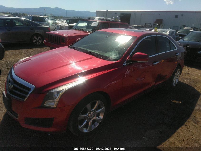 2013 CADILLAC ATS LUXURY - 1G6AH5R31D0118459