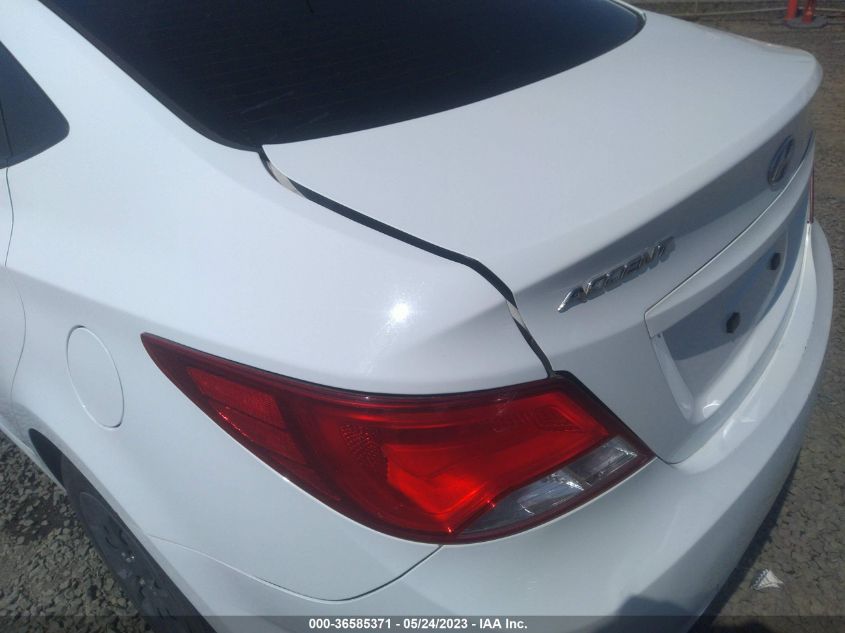 2017 HYUNDAI ACCENT SE - KMHCT4AE4HU194604