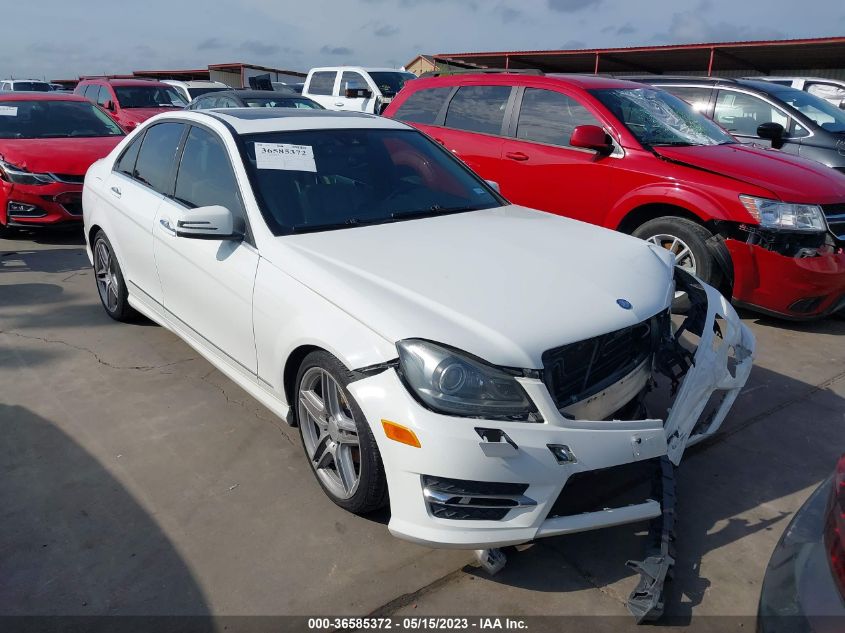 2013 MERCEDES-BENZ C-CLASS C 250 - WDDGF4HB1DR254933
