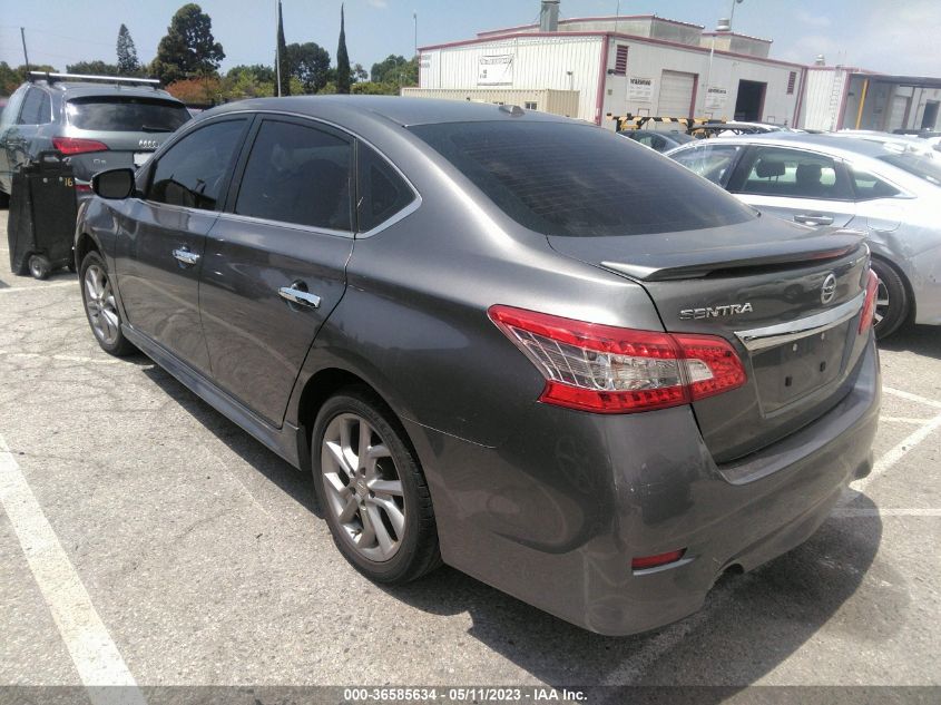 2015 NISSAN SENTRA SR - 3N1AB7AP9FY328019