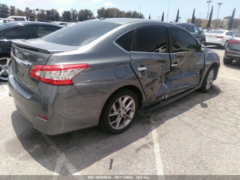 2015 NISSAN SENTRA SR - 3N1AB7AP9FY328019