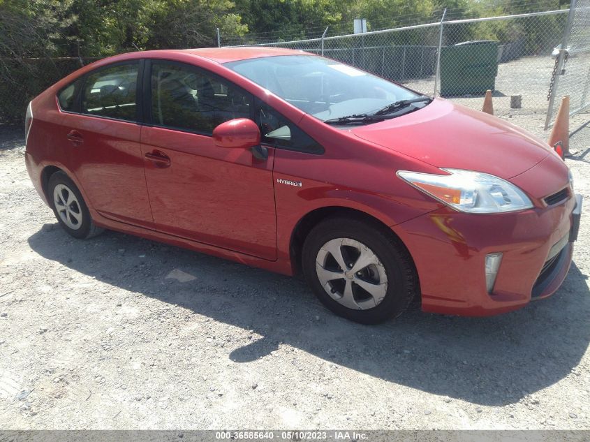 2014 TOYOTA PRIUS FOUR/FIVE/THREE/ONE/TWO - JTDKN3DU6E0366058