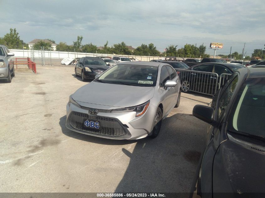 2020 TOYOTA COROLLA LE - JTDEPRAE4LJ043481