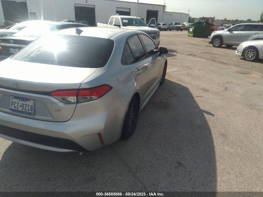 2020 TOYOTA COROLLA LE - JTDEPRAE4LJ043481