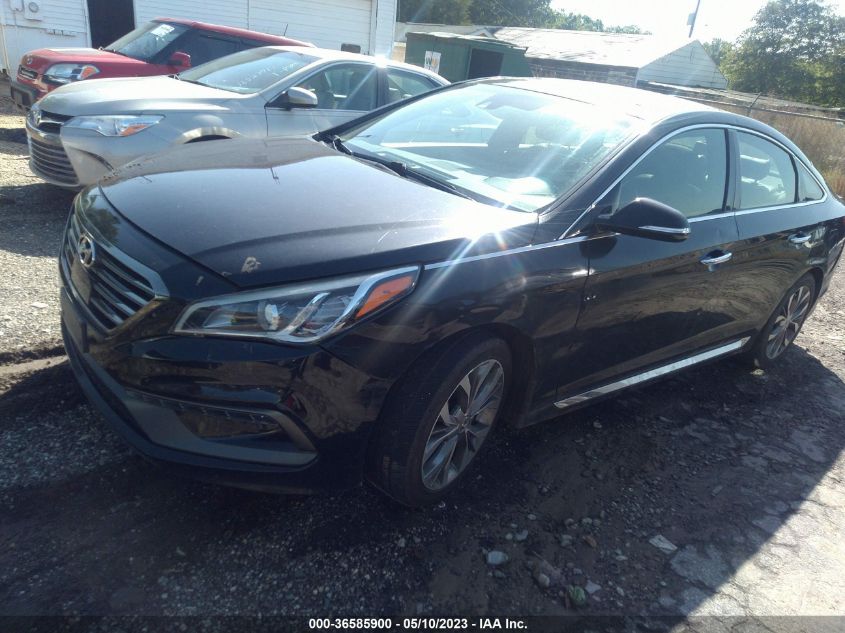 2015 HYUNDAI SONATA 2.0T LIMITED - 5NPE34AB0FH189684