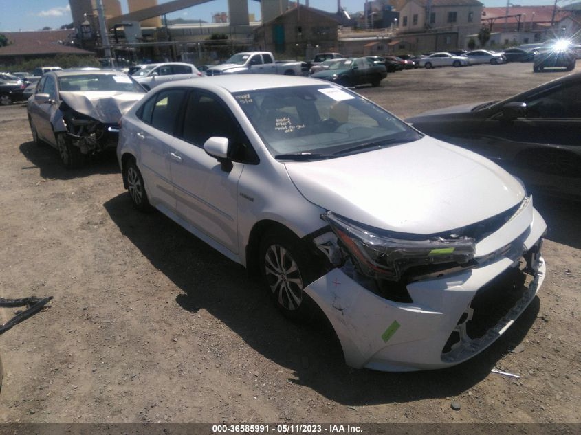 2020 TOYOTA COROLLA HYBRID LE - JTDEBRBEXLJ024706