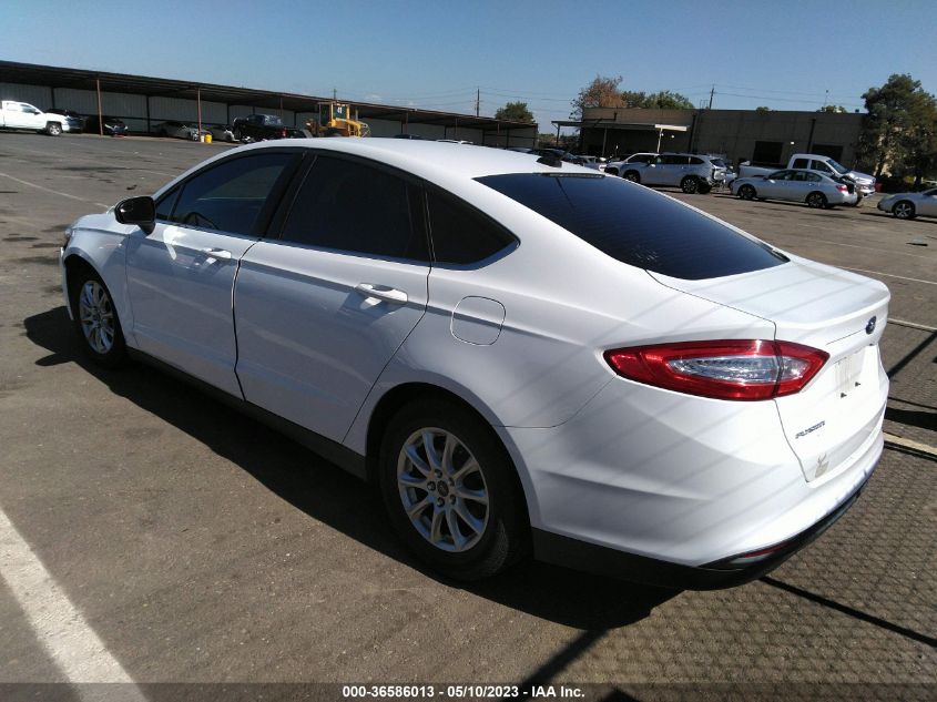 2016 FORD FUSION S - 3FA6P0G79GR134739