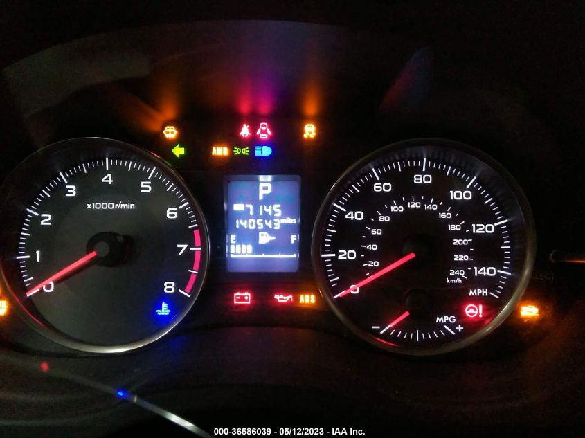 2014 SUBARU XV CROSSTREK LIMITED - JF2GPAGC6E8227803