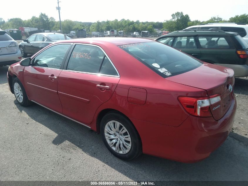 2014 TOYOTA CAMRY HYBRID LE/XLE/SE LIMITED EDITION - 4T1BD1FK5EU137247