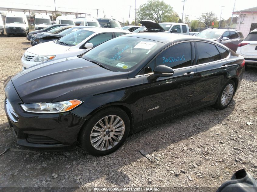 2013 FORD FUSION SE HYBRID - 3FA6P0LU1DR177334