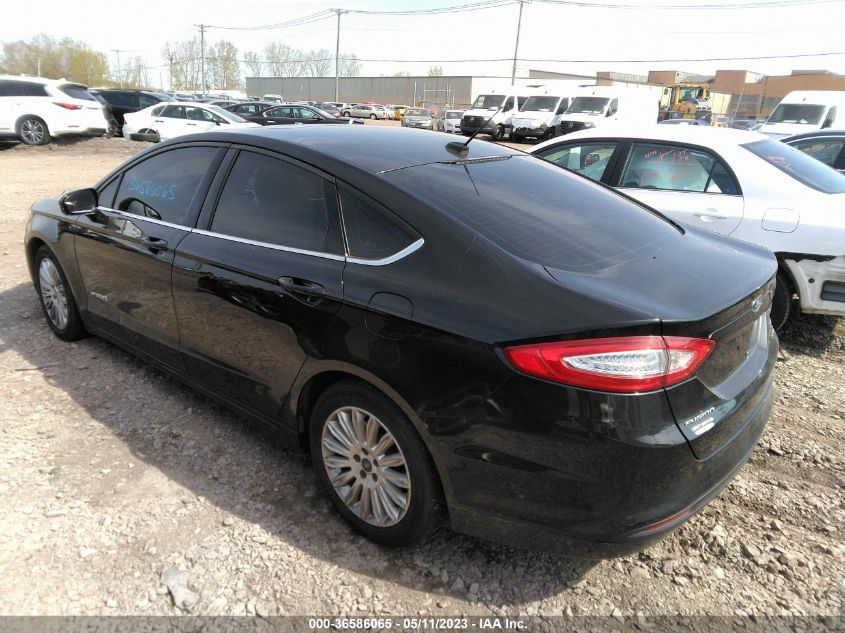 2013 FORD FUSION SE HYBRID - 3FA6P0LU1DR177334