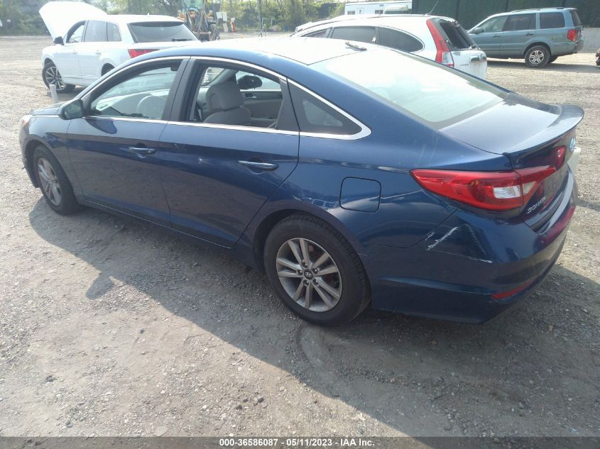 2016 HYUNDAI SONATA 2.4L SE - 5NPE24AFXGH267220