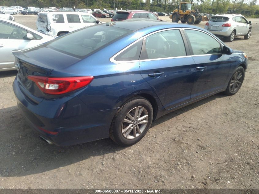 2016 HYUNDAI SONATA 2.4L SE - 5NPE24AFXGH267220