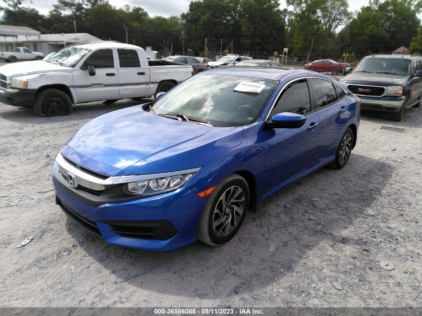 2018 HONDA CIVIC SEDAN EX - 19XFC2F73JE024318