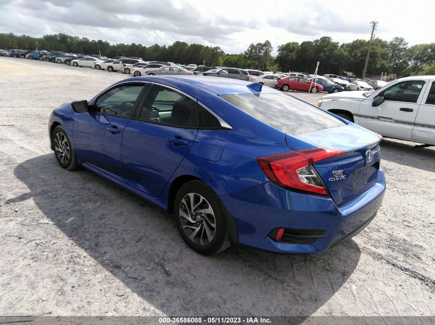 2018 HONDA CIVIC SEDAN EX - 19XFC2F73JE024318