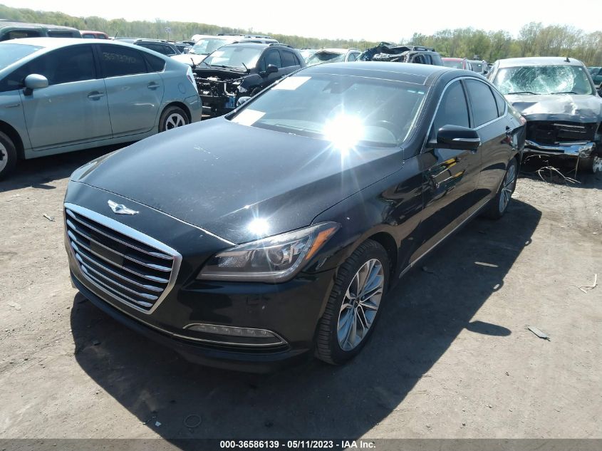 2017 GENESIS G80 3.8L KMHGN4JE8HU193709