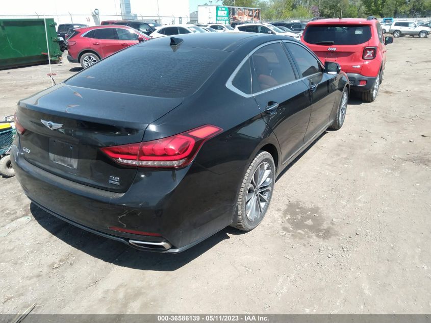 2017 GENESIS G80 3.8L KMHGN4JE8HU193709