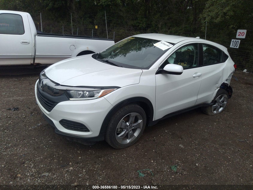 VIN 3CZRU6H39MM747459 2021 HONDA HR-V LX