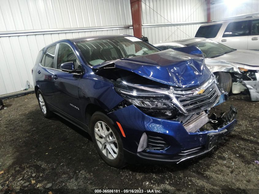 2022 CHEVROLET EQUINOX LT - 3GNAXKEV1NS101295