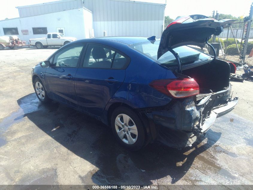 2017 KIA FORTE LX - 3KPFK4A70HE152841