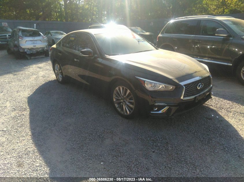 2021 INFINITI Q50 3.0T LUXE - JN1EV7BR7MM756146