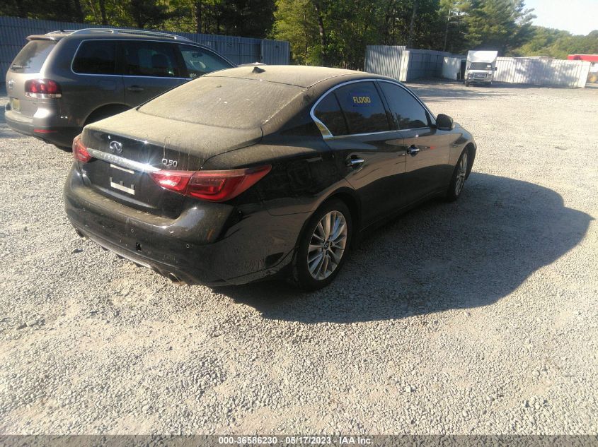 2021 INFINITI Q50 3.0T LUXE - JN1EV7BR7MM756146