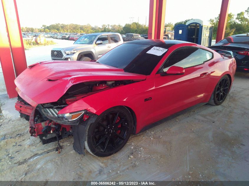 2016 FORD MUSTANG GT - 1FA6P8CF7G5302022