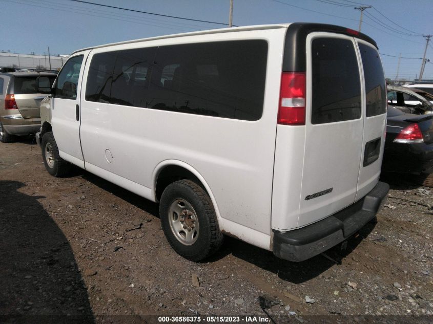 2017 CHEVROLET EXPRESS PASSENGER LT - 1GAWGFFG2H1335658