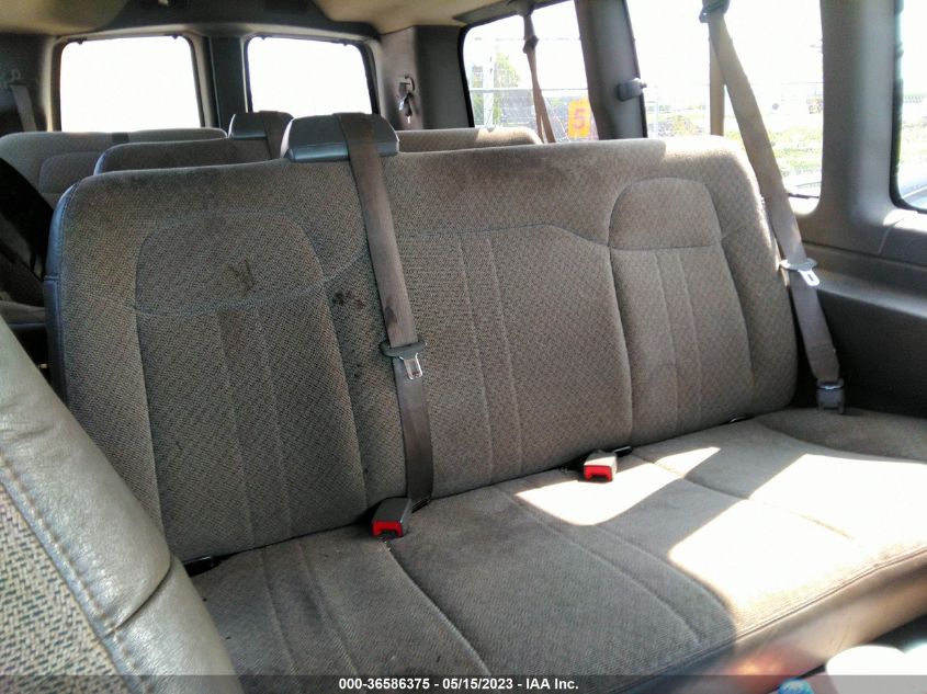 2017 CHEVROLET EXPRESS PASSENGER LT - 1GAWGFFG2H1335658