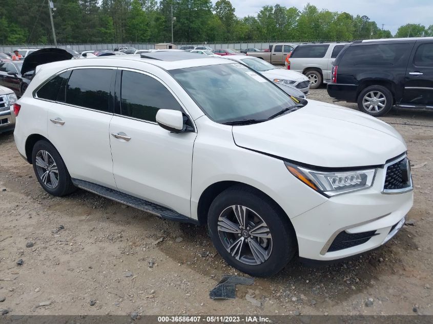 2017 ACURA MDX - 5J8YD3H31HL001337