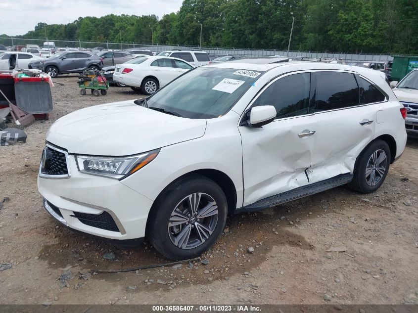 2017 ACURA MDX - 5J8YD3H31HL001337