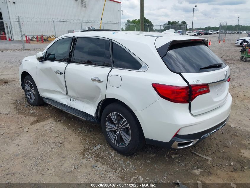 2017 ACURA MDX - 5J8YD3H31HL001337