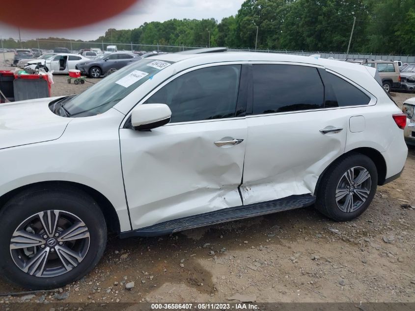 2017 ACURA MDX - 5J8YD3H31HL001337