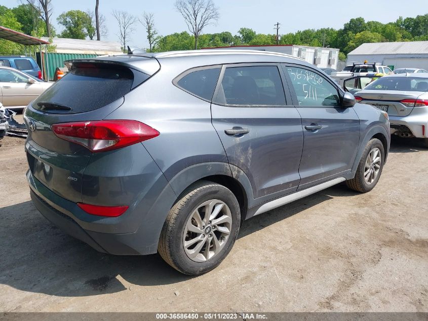 2018 HYUNDAI TUCSON SEL - KM8J3CA44JU606213