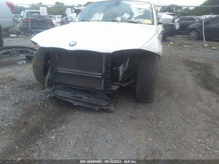 2013 BMW 1 SERIES 128I WBAUP7C54DVP25183