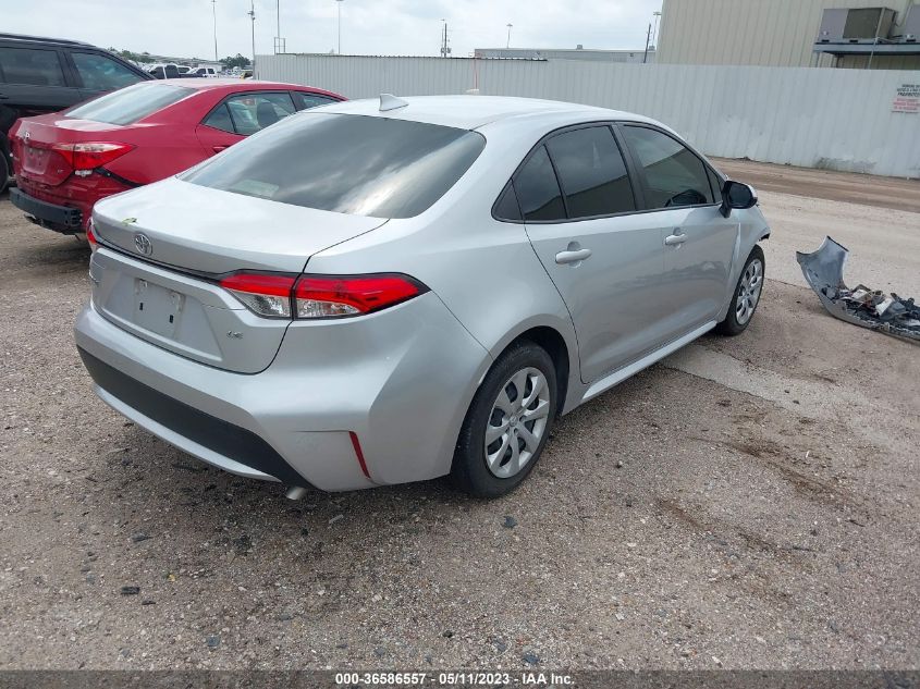2021 TOYOTA COROLLA LE - JTDEPMAE7MJ156619