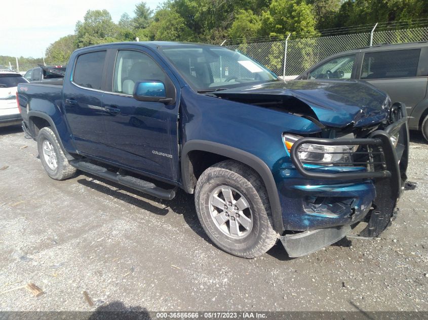 2019 CHEVROLET COLORADO 4WD WORK TRUCK - 1GCGTBEN9K1190397