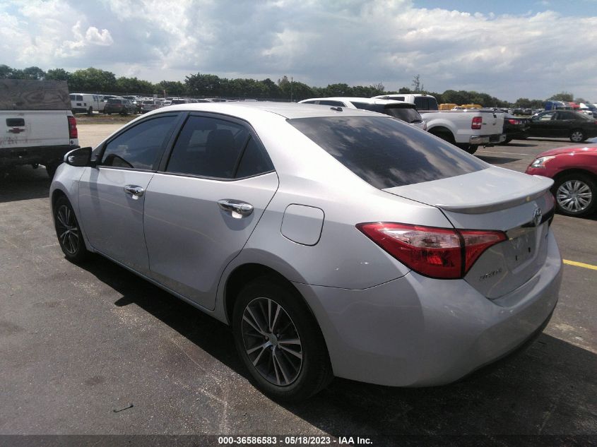 2017 TOYOTA COROLLA L/LE/XLE/SE - 2T1BURHE6HC831196