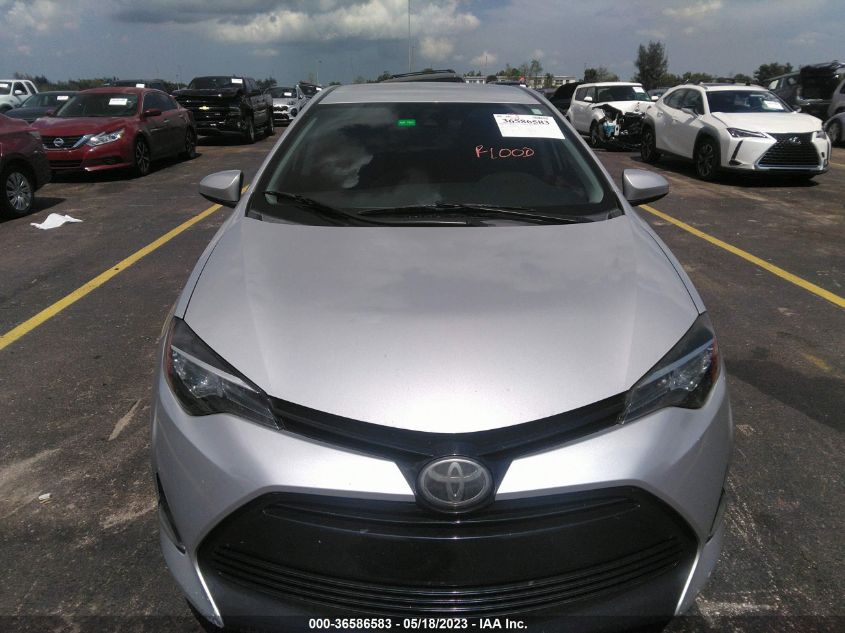 2017 TOYOTA COROLLA L/LE/XLE/SE - 2T1BURHE6HC831196