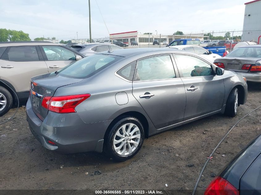 2019 NISSAN SENTRA SV - 3N1AB7AP9KY286560