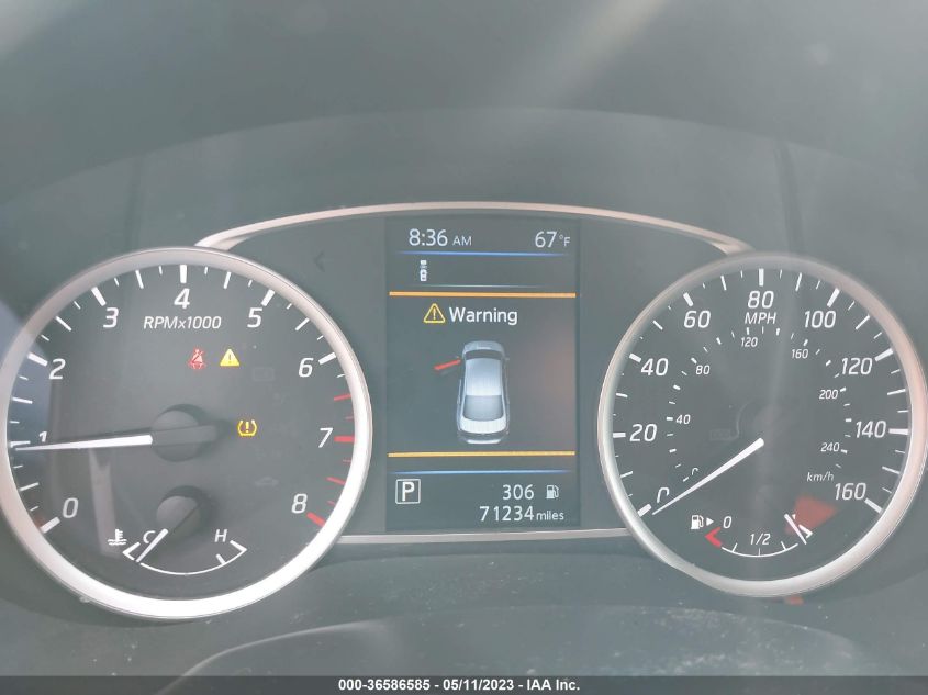 2019 NISSAN SENTRA SV - 3N1AB7AP9KY286560