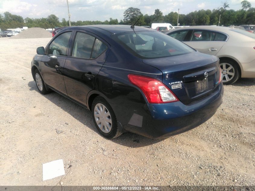 2014 NISSAN VERSA S - 3N1CN7AP1EL814836