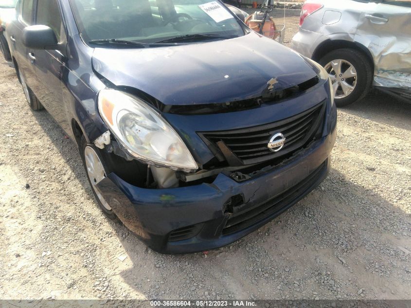 2014 NISSAN VERSA S - 3N1CN7AP1EL814836