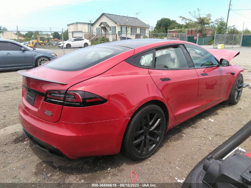 2023 TESLA MODEL S PLAID - 5YJSA1E66PF499391