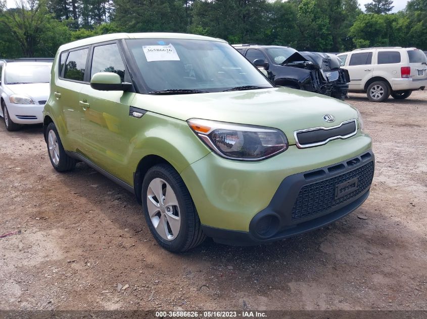2014 KIA SOUL BASE - KNDJN2A23E7719484